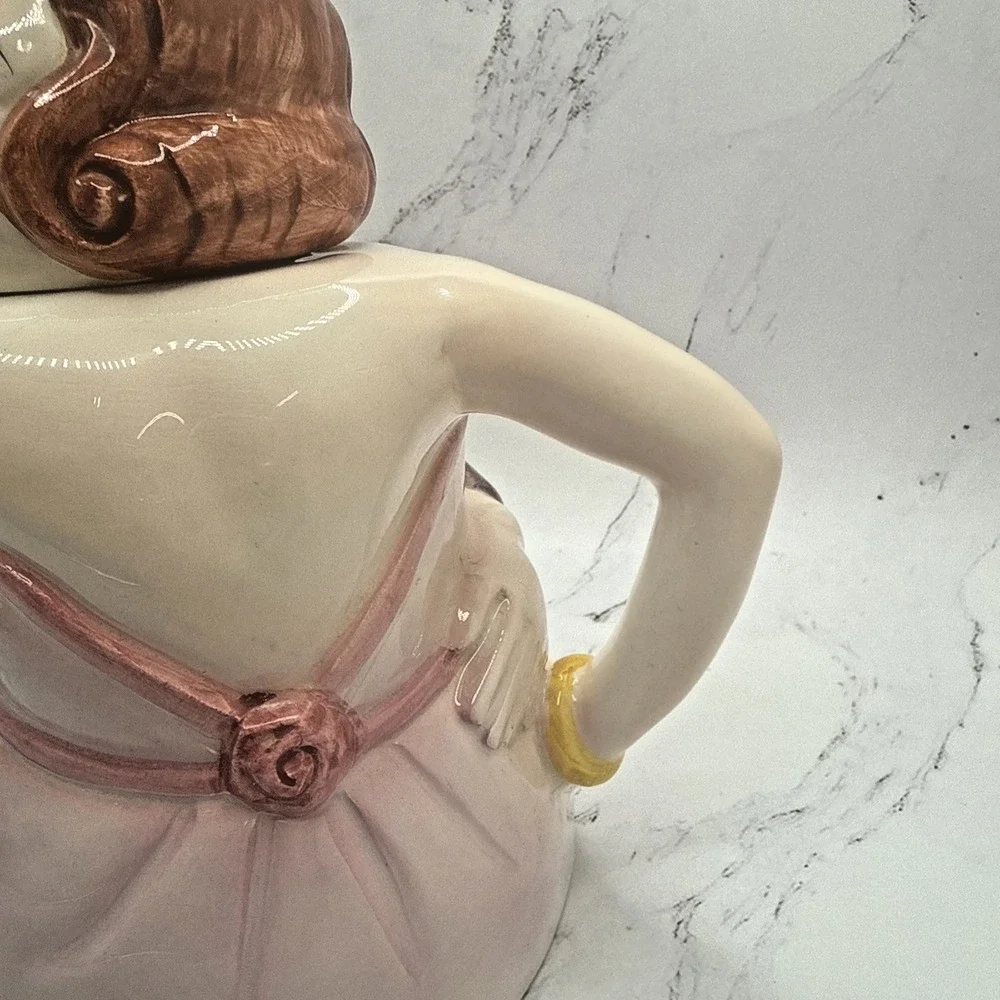 Vintage‎ Dept 56 Teatime Tango No. 5 Teapot 1988 Japan 7